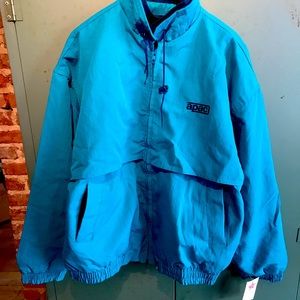 Vintage 90’s California imperial APAC construction windbreaker new with tags